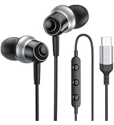 USB C Headphone for Samsung S24 S23 Ultra FE S22 S21 A55 A54 Wired Earbuds Magnetic in-Ear Type C...