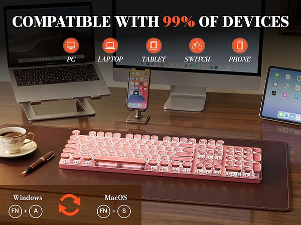 mechanical wireless keyboard
