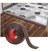 Art3d Self Adhesive Vinyl Floor Transition Strip, Laminate Floor Strip Floor Flat Divider Strip f...