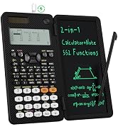 991EX 552 Functions Desktop ROATEE Scientific Calculator Rechargeable & Solar Power, Multiview 6-...