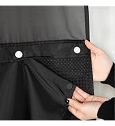 eachope 2 Pack Fabric Snap-in Shower Curtain Liner Replacement,Compatible with No Hook Shower Cur...