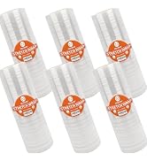 NEXCOVER 18 Inch Stretch Wrap - 1500 Feet | 60 Gauge, 6 Roll Clear Plastic Self-adhering Stretch ...