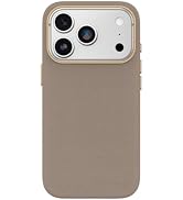 OtterBox iPhone 18/17 Pro Symmetry Series Cactus Leather - Grey Comfort | Slim, Premium Cactus Le...