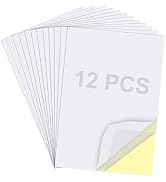 Urdar Brunnr 12 Pcs Clear Double Sided Adhesive Tape Sheets for Crafts,Home Decorative Tape with ...
