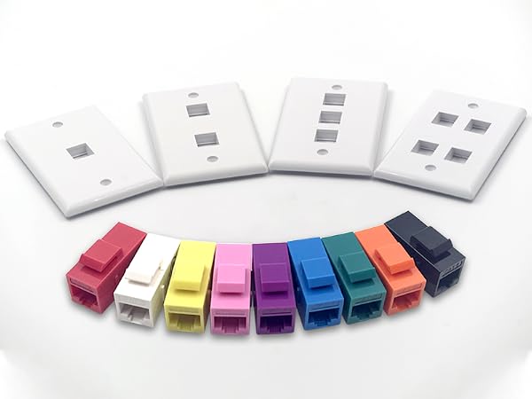 Keystone wall plate