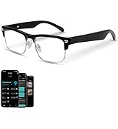AI Glasses for Men Women, Powered by ChatGPT, AI Real-time Translation(164Languages),Bluetooth Tr...
