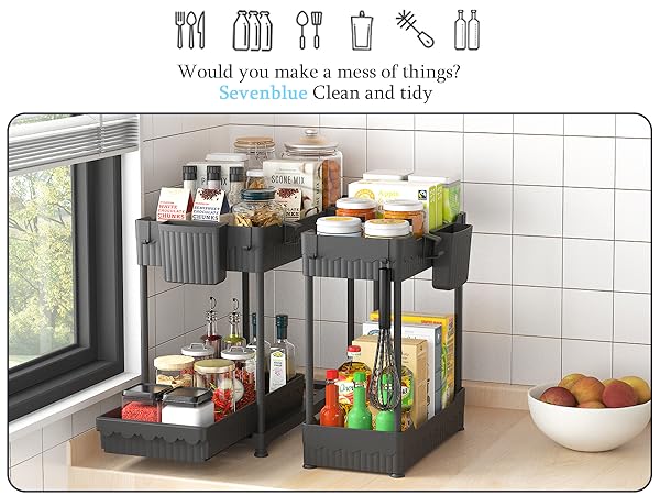 kitchen under sink organizer