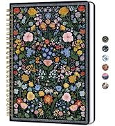 ZOTIA Lined Spiral Journal for Women, A5 Hardcover Pretty Notebook for Work & Note Taking, Aesthe...