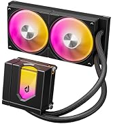 upHere 240mm AIO Liquid CPU Cooler - Intel LGA 1851/1700/2011 & AMD AM5/AM4, Magnetic Pump Cover,...