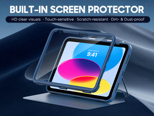 Built-in Screen Protector