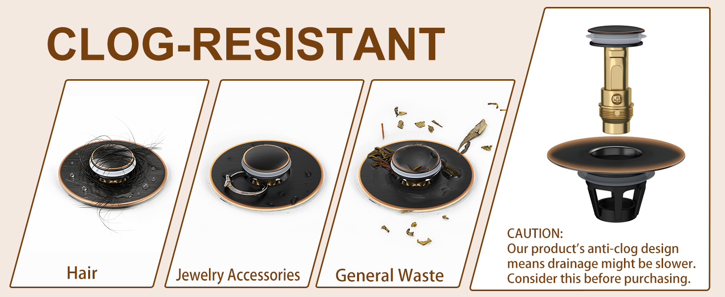 clog resistance