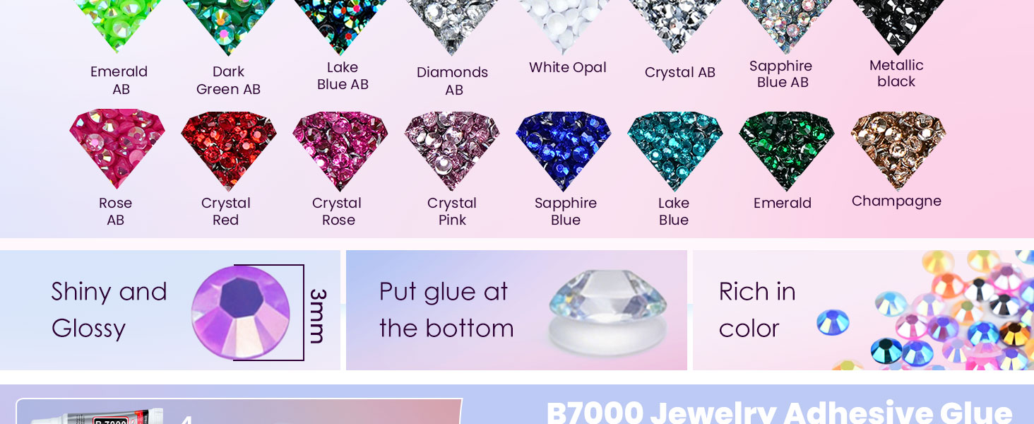 rhinestones for bedazzling