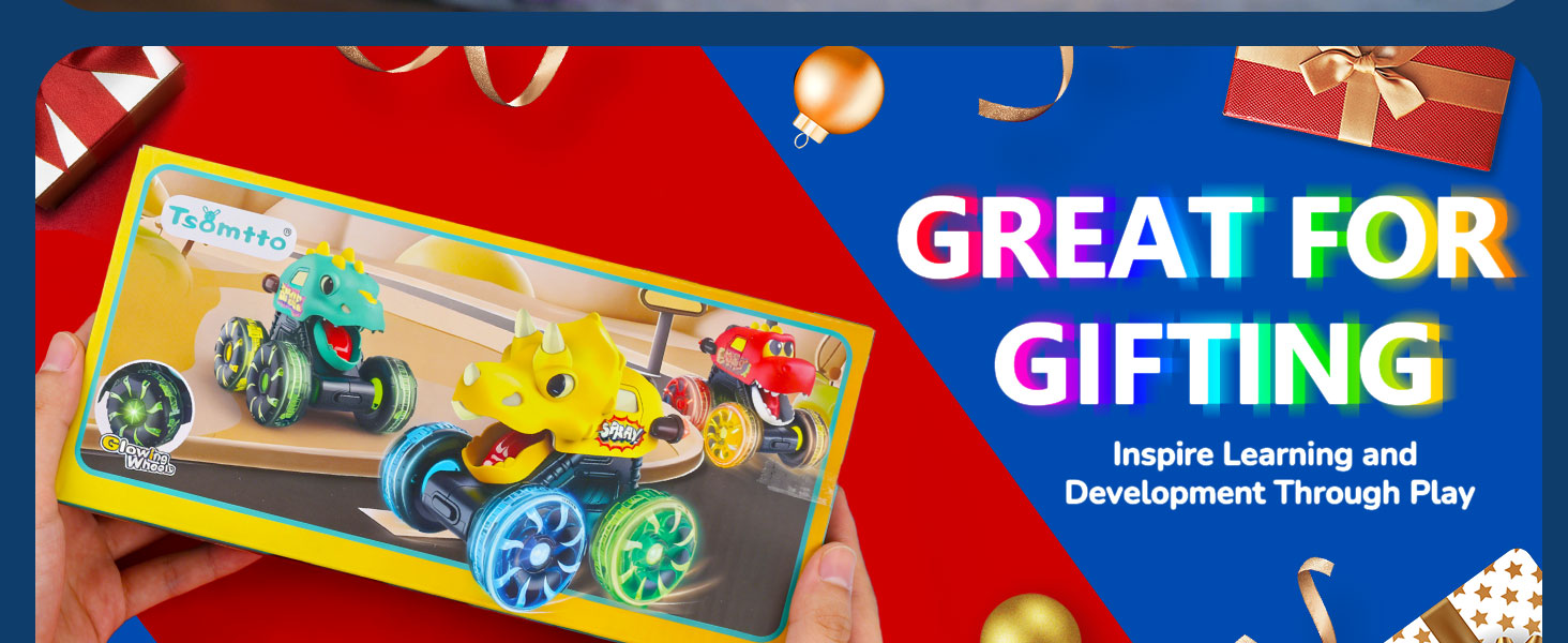 monster trucks cars toys gifts for toddlers 1-3 1 2 3 4 5 1+ year old boys 1st birthday gifts