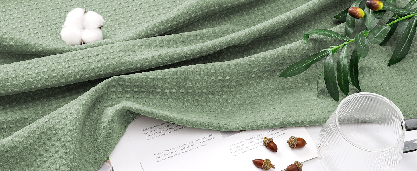 sage green shower curtain