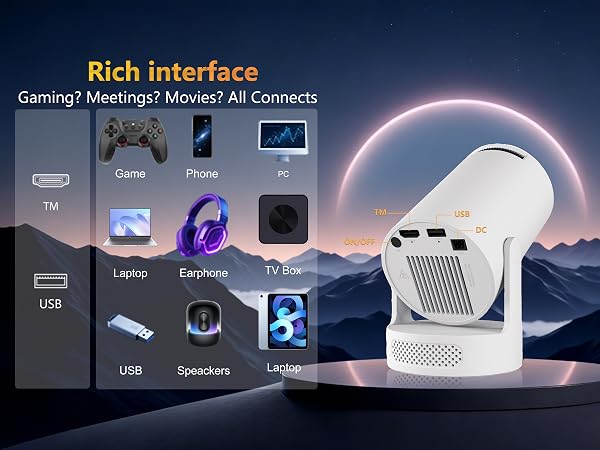 4k projector home theater