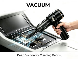4-in-1 car vacuum