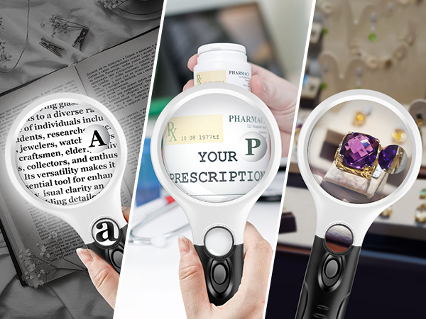 Pocket Lightweight Magnifying Glass