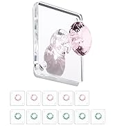 Zreal Acrylic Wall Hooks, Adhesive Hooks 12-Pack, Diamond Hooks Wall Hangers, Color Decorative Ho...