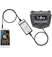 Yomikoo Car Audio CD to AUX Input Adapter CD Changer for Honda Accord 2003-2012, City 2002-2011, ...