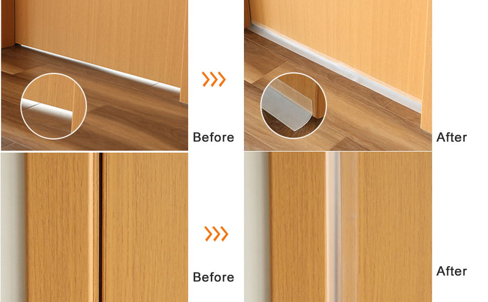 door draft stopper for side door