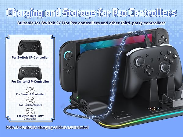 nintendo switch 2 controller charging station