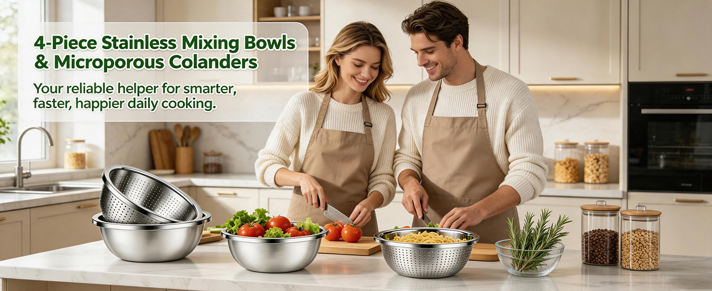 Stainless Mixing Bowls