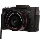 1080P Digital Camera for Photography Autofocus 16X Digital Zoom, 16MP Vlogging Camera with 180° F...