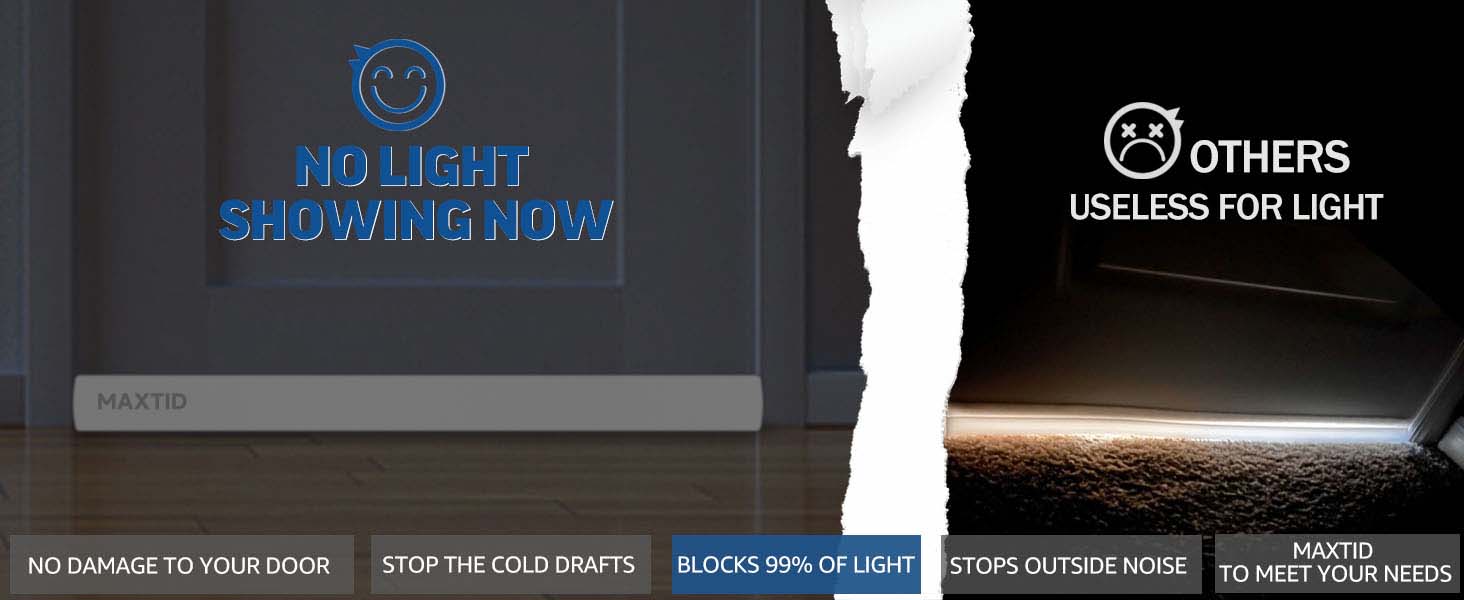 door draft stopper