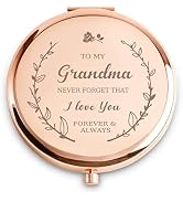 Grandma Gifts from Granddaughter Grandkid, Christmas Stocking Stuffers for Adult Women, Personali...