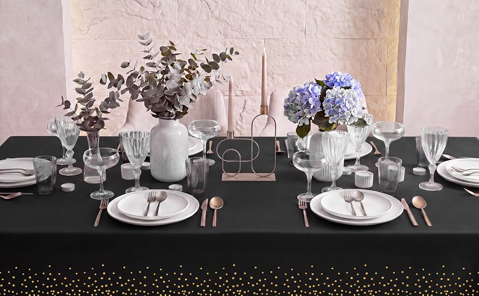 plastic tablecloth
