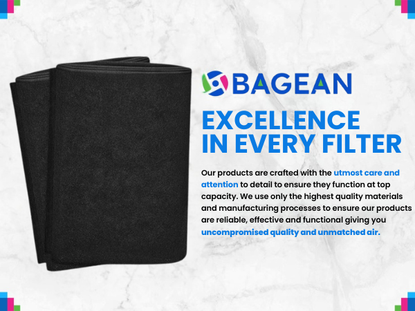 Activated charcoal air filter cut to fit provide excellence in every filter.