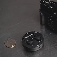 Mixer next to Quarter and Micro Camera to show size