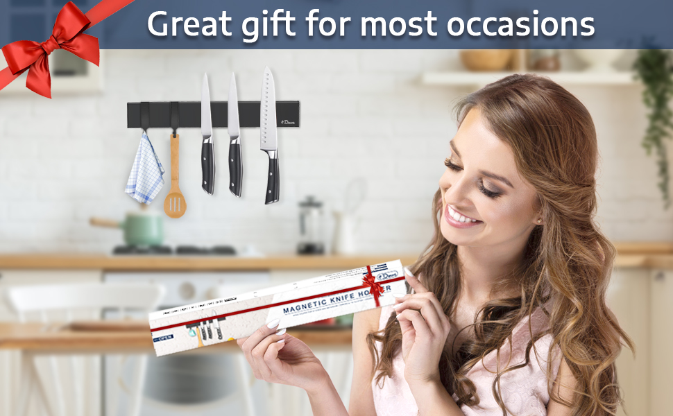 16/23 inch long magnetic knife rack