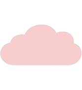 Dapesuom Large Cloud Gaming Mouse Pad, Extended Mouse Mat with Stitched Edges, Full Size Keyboard...