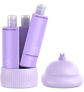 Doxcore 4 in 1 Travel Dispenser Bottle, 4 * 60ML/2oz TSA Approved Travel Size Toiletries, Leak Pr...