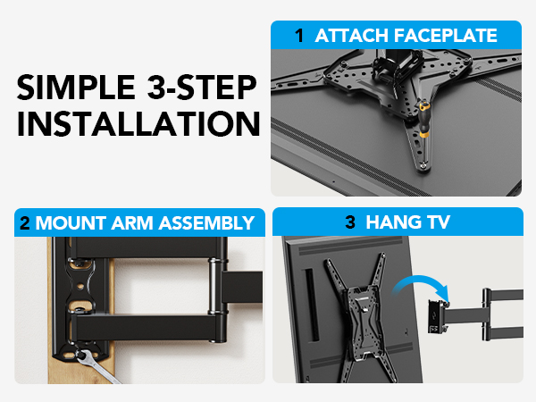 PIMF11 TV WALL MOUNT