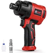 XIIW 1/4" Pneumatic Screwdriver, 10,000RPM, 745ft-lbs Torque Reversible Air Screwdriver Tool, Ind...