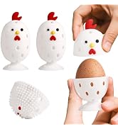 Silicone Egg Cleaner for Fresh Eggs, Vegetable and Fruit Scrubber Tool Reusable Cleaning Brush fo...
