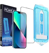 2-Pack Screen Protector for 16e/iPhone14/iPhone 13Pro/iPhone 13, 9H Tempered Glass, High Definiti...