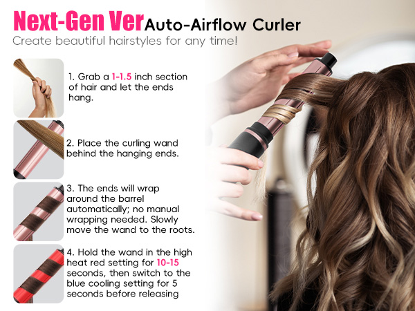 auto-airflow curler