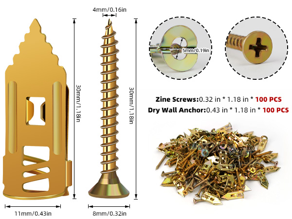 Self Drilling Drywall Anchors
