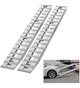VEVOR 108" x 15" Aluminum Ramps, 10000 LBS Capacity Loading Ramps for Motorcycle, Dirt Bike, Trai...