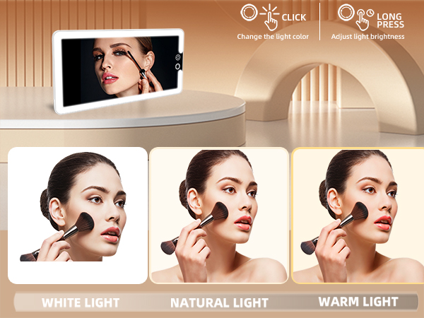 Led Car Sun Visor Vanity Mirror