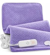 Heating Pad for Back Pain Relief, 33"x17" Electric Heating Pad for Shoulder, Neck, Cramp, Menstru...