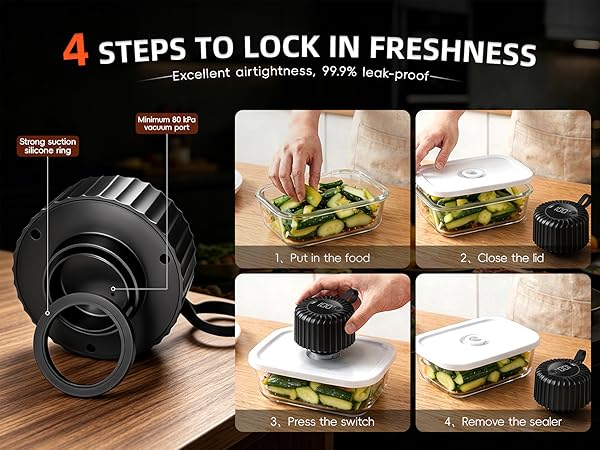 One Touch Canning Sealing Machine for Food Storage