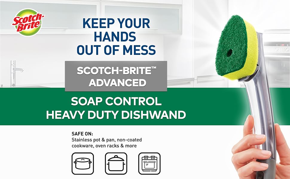 Scotch-Brite Dishwand Heavy Duty