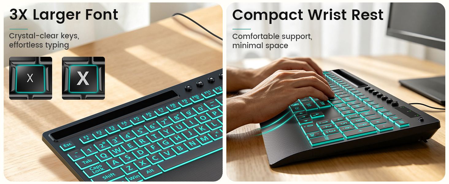 large print keyboard
