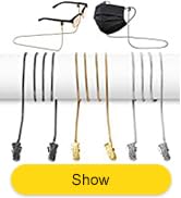 Eyeglass Chains for Women - Metal Glasses Chain - Eyeglasses String Holder Around Neck - Eyeglass...