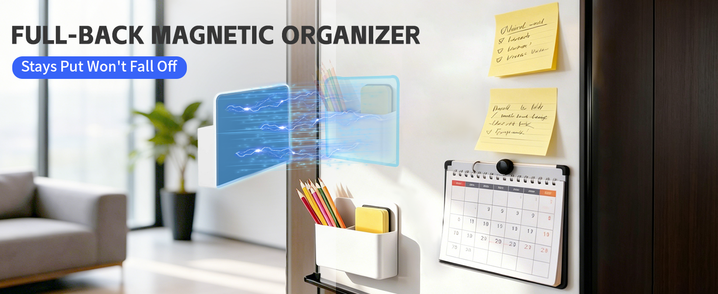 FULL-BACK MAGNETIC ORGANIZER