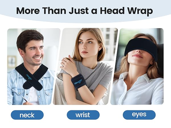 Head Gel Ice Pack Wrap